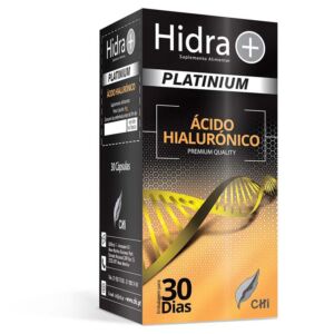 Hidra + Platinium Ácido Hialurónico 30 cápsulas