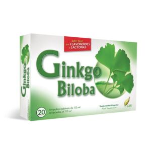 Ginkgo Biloba 20 ampolas