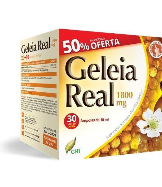 Geleia Real 30 ampolas