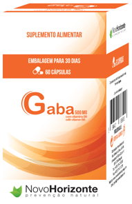 GABA 500 mg 60 cápsulas