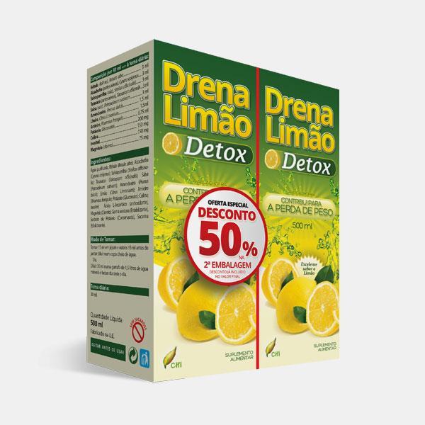Drena Limão Detox Pack 2×500 ml