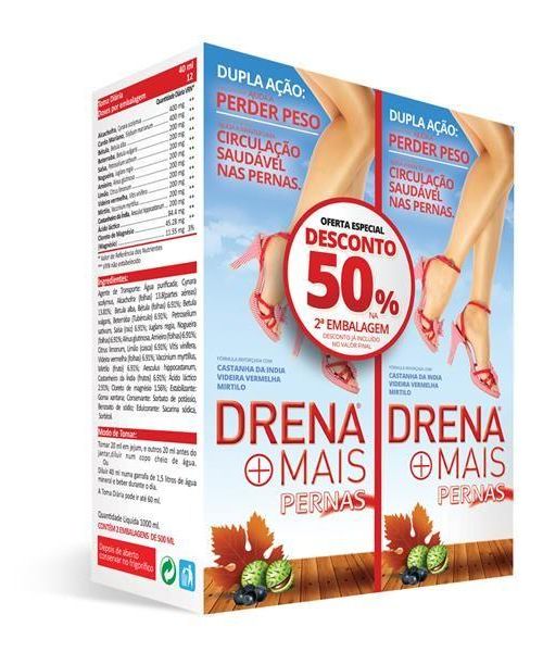 Drena + Pernas Pack 2X500 ml