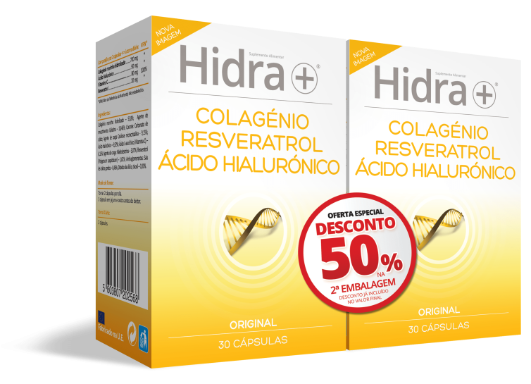 Hidra+ Pack 2×30 Cápsulas